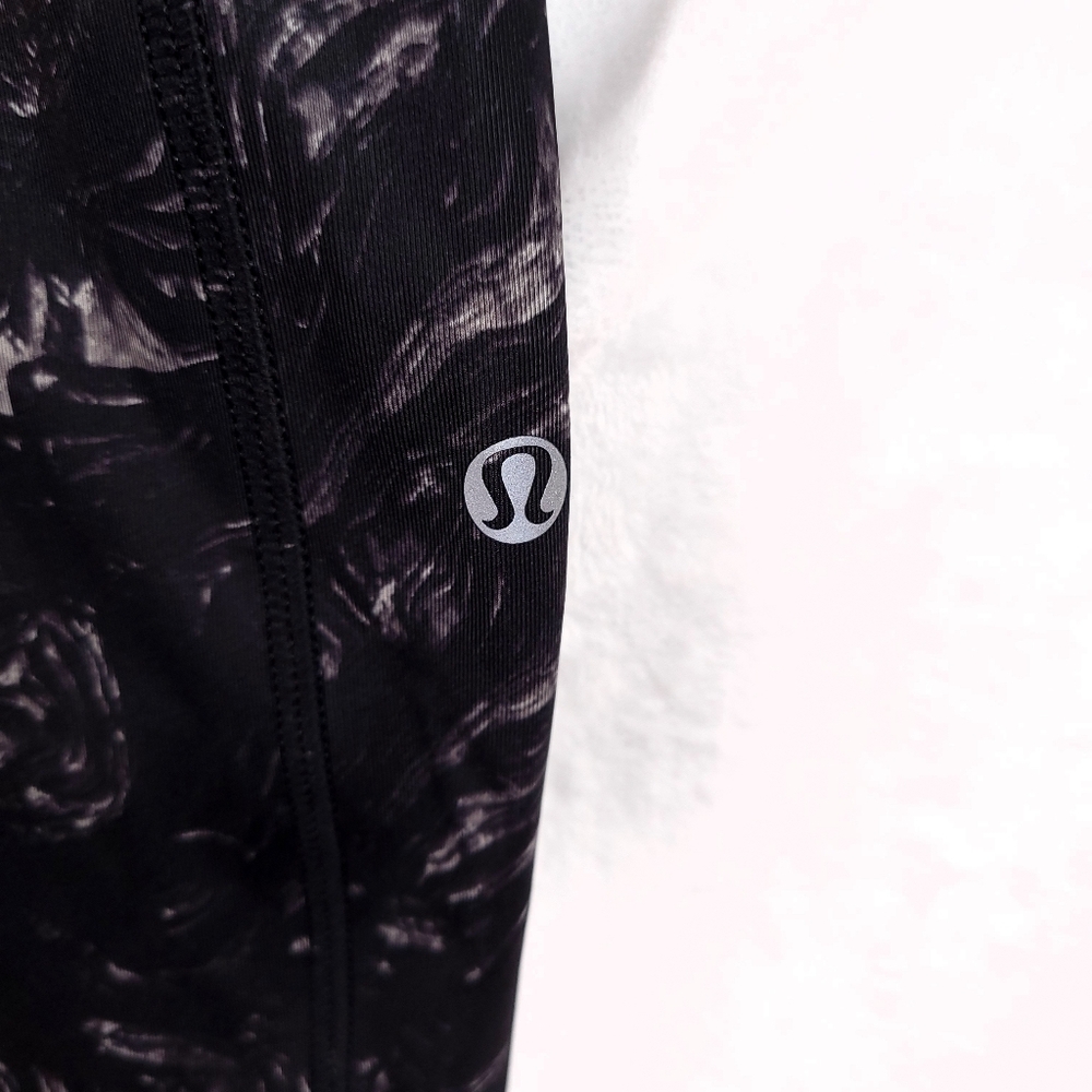 Lululemon Speed Tight II Full-On Luxtreme Arsenal Ambient Grey Black / Black 4 - Picture 3 of 9